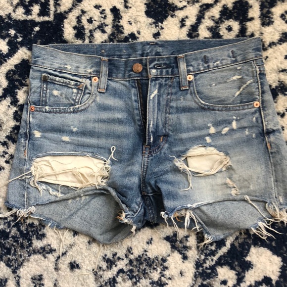 Ralph Lauren Denim Supply Cut-Offs - Picture 1 of 4